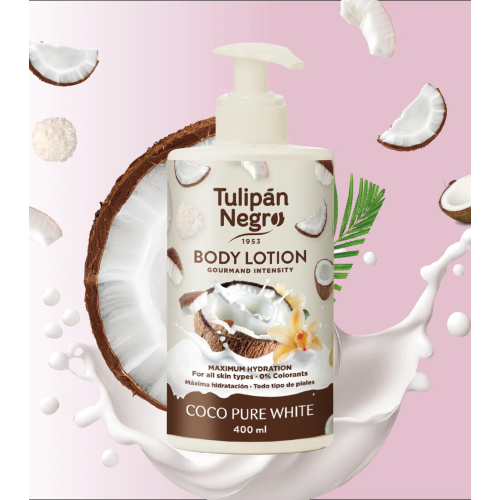 Tulipán Negro - *Gourmand Intensity* - Lait Corps - Coco Pure White