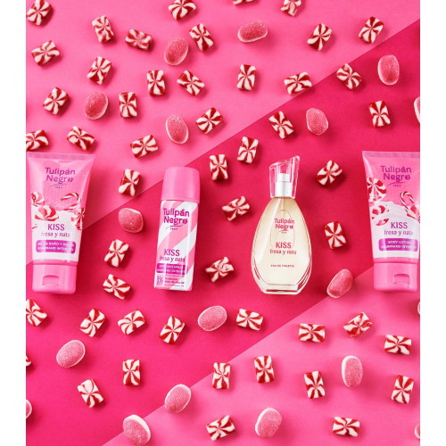Tulipán Negro - *Gourmand Intensity* - Coffret - Kiss Fraise et Crème