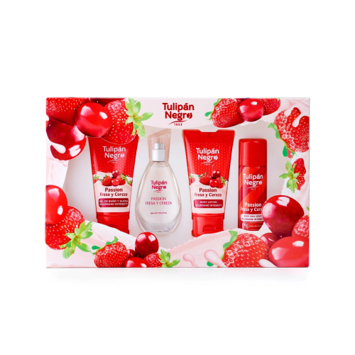 Tulipán Negro - *Gourmand Intensity* - Coffret - Passion Fraise et Cerise