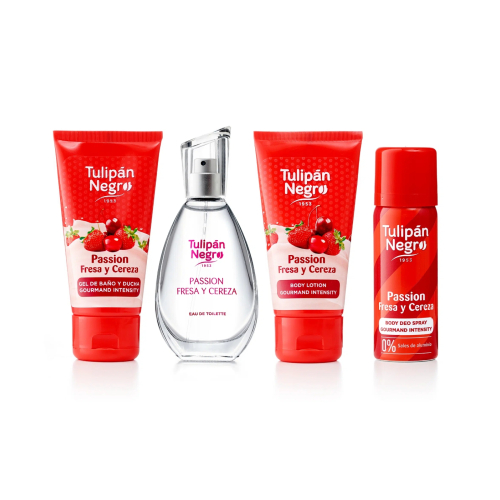 Tulipán Negro - *Gourmand Intensity* - Coffret - Passion Fraise et Cerise