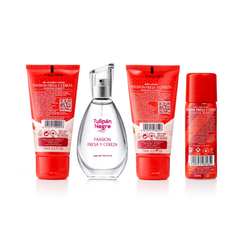 Tulipán Negro - *Gourmand Intensity* - Coffret - Passion Fraise et Cerise