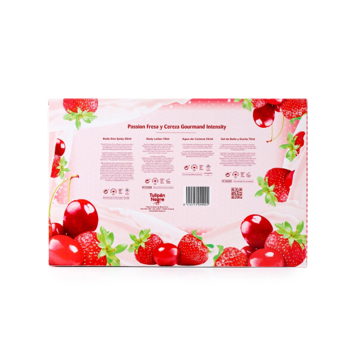 Tulipán Negro - *Gourmand Intensity* - Coffret - Passion Fraise et Cerise