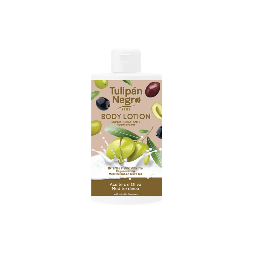 Tulipán Negro - Lait Corporel - Huile d'Olive Méditerranéenne