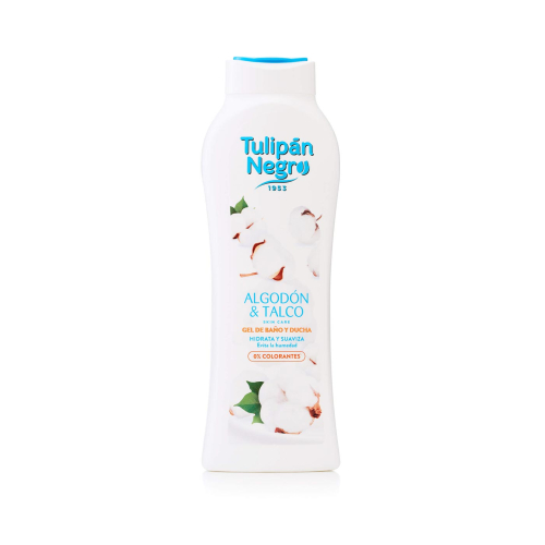 Tulipán Negro - *Skin Care* - Gel douche 650 ml - Algodón & Talco