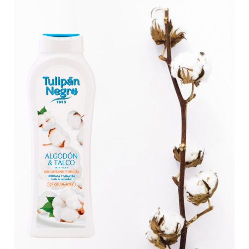 Tulipán Negro - *Skin Care* - Gel douche 650 ml - Algodón & Talco