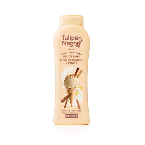 Tulipán Negro - *Yummy Cream Edition* - Gel de bain 650ml - Leche Merengada & Canela
