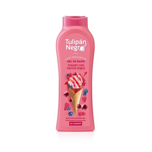 Tulipán Negro - *Yummy Cream Edition* - Gel de bain 650ml - Yogurt con Frutos Rojos