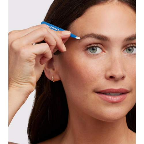 Tweezerman - Mini Pince à épiler Slant - Bahama Blue