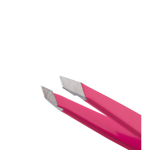 Tweezerman - Mini pince Slant Tweezer - Rose fluo