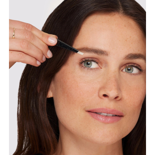 Tweezerman - Pince à épiler inclinée - Noir