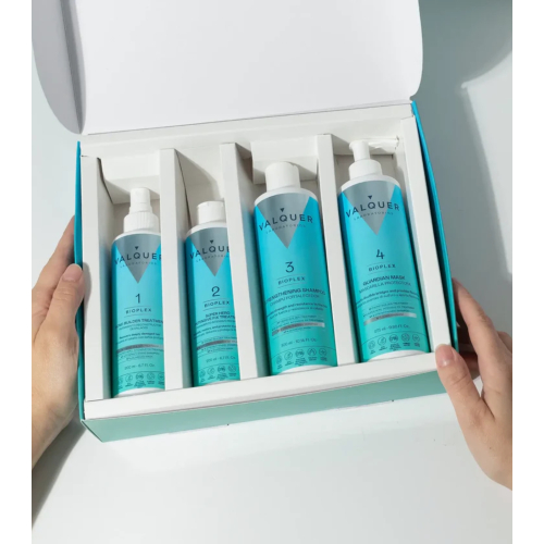 Valquer - *Bioplex* - Coffret complet de routine pour la reconstruction et la protection des cheveux