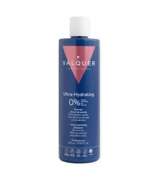 Valquer - Shampooing sans Sulfates et sans Silicone Ultra Hydratant 400ml - Cheveux secs