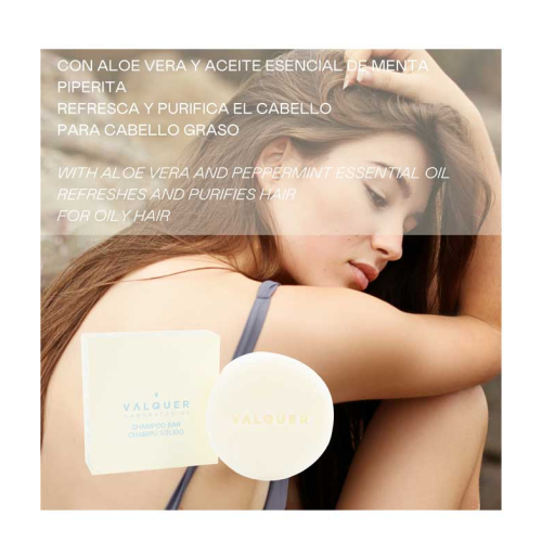 Valquer - Shampooing solide Pure - Cheveux gras