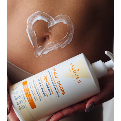 Valquer - Lait Corps Hydratant 72h Hyaludrops - Orange et Vanille