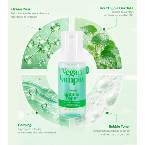 Vegan Vampire - Tonique facial Bubble - Calming