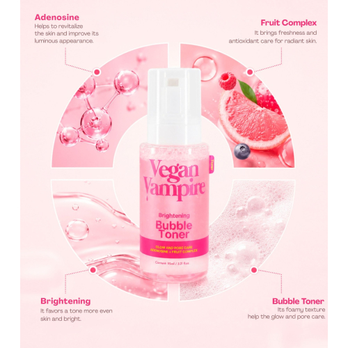 Vegan Vampire - Tonique facial Bubble - Brightening