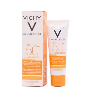 Vichy - *Capital Soleil* - Soin anti-taches 3 en 1 SPF50+ Idéal Soleil