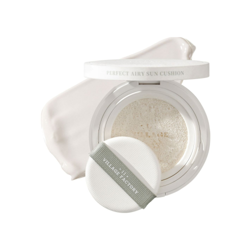 Village 11 Factory - Crème solaire visage coussin SPF50+ PA++++ Perfect Airy