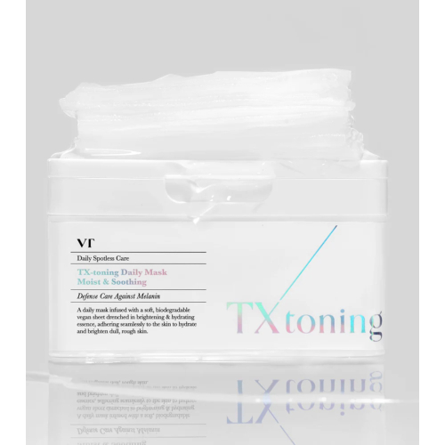 VT Cosmetics - Masque dépigmentant et hydratant TX-Toning - 30 unités