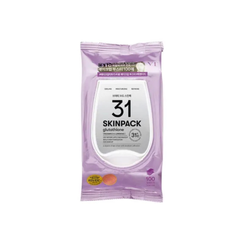 VT Cosmetics - Masque Base de Maquillage 31 Skinpack Glutathione - 100 unités