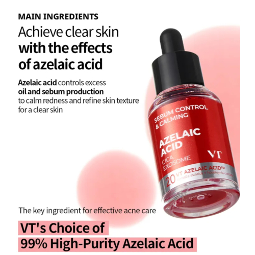 VT Cosmetics - *AZ Care* - Sérum apaisant Azelaic Acid CICA Exosome