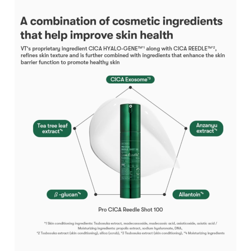 VT Cosmetics - Sérum apaisant Pro Cica Shot 100