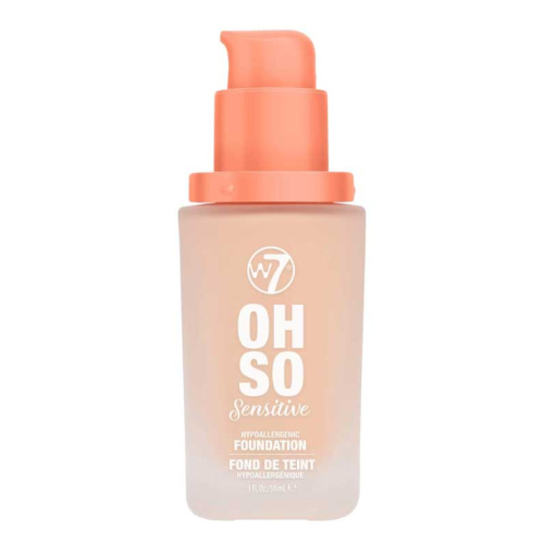 W7 - *Oh So Sensitive* - Fond de teint hypoallergénique - Sand Beige