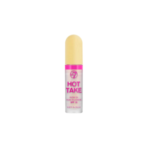 W7 Cosmetics - *Hot Take* - Huile à lèvres avec SPF30 - Clear
