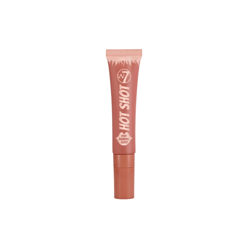 W7 Cosmetics - Brillo à lèvres Hot Shot Juicy Plumping - Nude Pulse