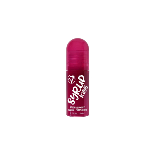 W7 Cosmetics - Brillant à lèvres Syrup Kiss Colour - Plum Drop