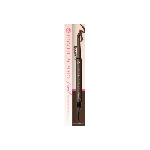 W7 Cosmetics - Crayon double pour sourcils Power Pomade - Dark Brown