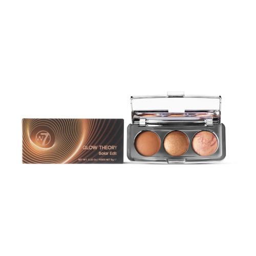 W7 Cosmetics - Palette de visage Glow Theory - Solar Edit