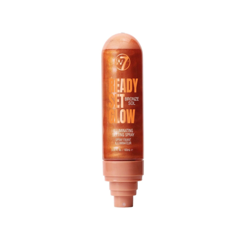 W7 Cosmetics - Spray fixateur de maquillage Ready, Set, Glow - Bronze Sol