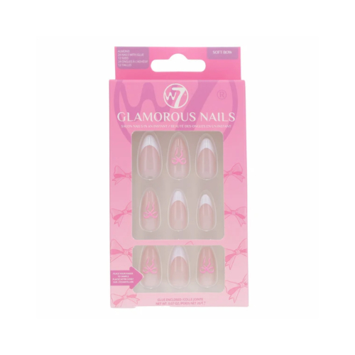 W7 Cosmetics - Ongles artificiels Glamorous Nails - Soft Bow