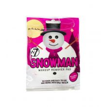 W7 - Tampon démaquillant réutilisable Snowman