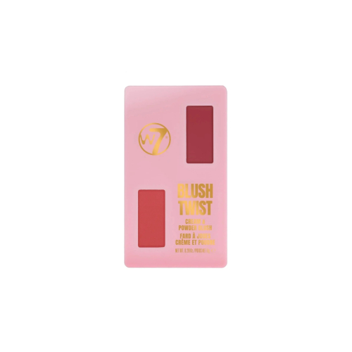 W7 - Duo Blush Twist Crème & Poudre - Blush Twist