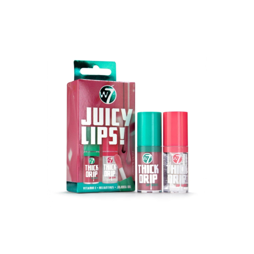 W7 - Duo de brillants à lèvres Juicy Lips! - Too Close + In the Clear