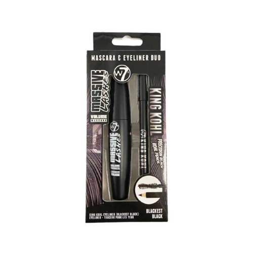 W7 - Duo de mascara Massive Lashes et liner King Kohl