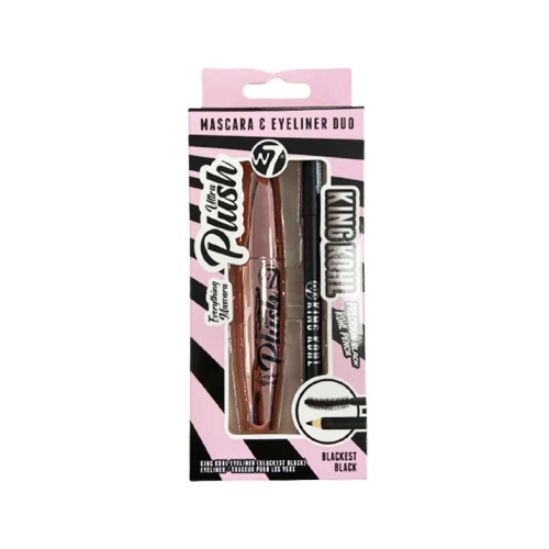 W7 - Duo Mascara Ultra Plush & Liner King Kohl