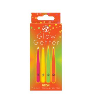 W7 - *Glow Getter* - Ensemble de pinces néon