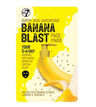 W7 - Masque facial Super Skin Superfood - Banana Blast