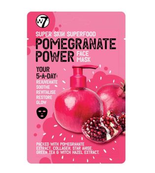 W7 - Masque facial Super Skin Superfood - Pomegranate Power