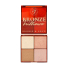 W7 - Palette highlighters et Bronzer Bronze Brilliance - Light/Medium