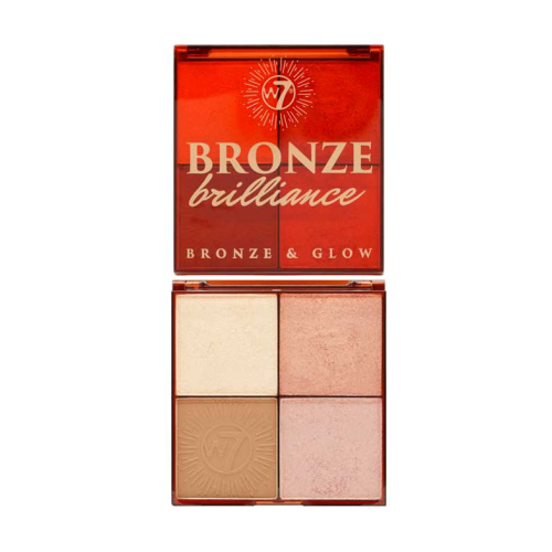 W7 - Palette highlighters et Bronzer Bronze Brilliance - Light/Medium