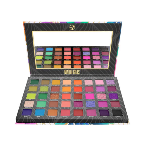 W7 - Palette de pigments pressés Mardi Gras