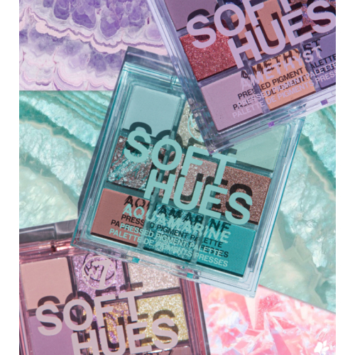 W7 - Palette de pigments pressés Soft Hues - Amethyst