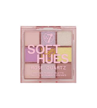 W7 - Palette de pigments pressés Soft Hues - Rose Quartz