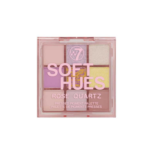 W7 - Palette de pigments pressés Soft Hues - Rose Quartz