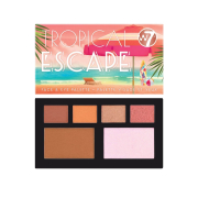 W7 - Palette de fards à paupières et visage Tropical Escape - Medium-Deep
