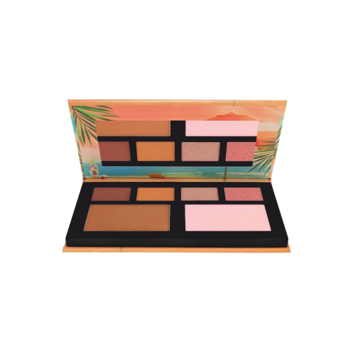 W7 - Palette de fards à paupières et visage Tropical Escape - Medium-Deep